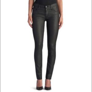 NWOT Rock & Republic Berlin Coated Silver Skinny Jeans!